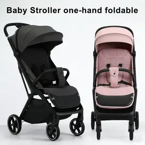 One-click Folding Lightweight Foldable Baby Strollers – Perfect for Travel, Shopping & Daily Walks,Multi-Functional Baby Strollers,Ergonomic Baby Strollers