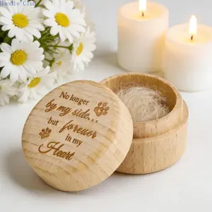 Wooden Personalized Pet Hair Memorial Box, Dog Cat Paw Print Keepsake Box, Pet Hair Collection Jar, Heartfelt Memorial Gift for Pet Lovers excellent festival Artificial Christmas with Folding Camping Cot Mattress Style High Carbon Steel Fruit Knife Pocket