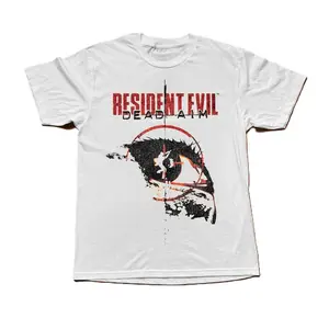VINTAGE '03 RESIDENT EVIL DEAD AIM WHITE T-SHIRT