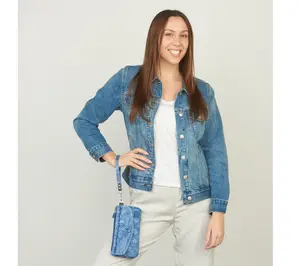 IHKWIP RFID Everyday Shopper Envelope Wallet Wristlet