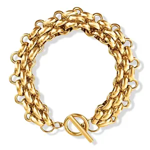 Rosalinda Chunky Chain Toggle Bracelet