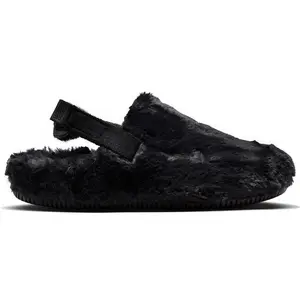 Nike Calm Mule SE Black Fur (Women's) (women) by StockX