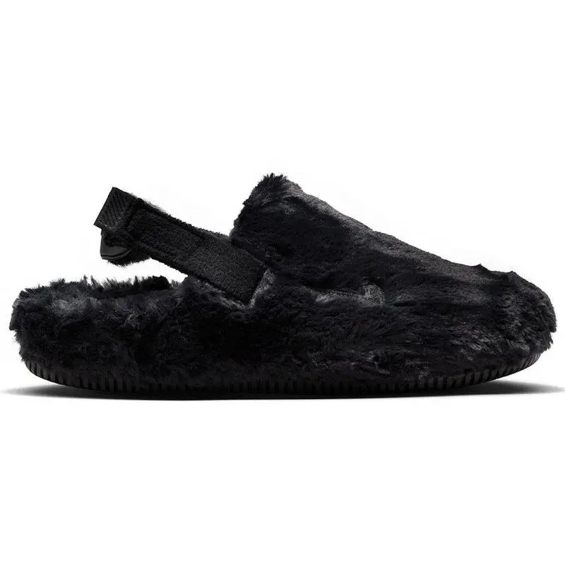 Nike Calm Mule SE Black Fur (Women's) (women) by StockX