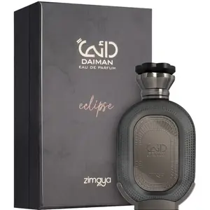 Zimaya Daiman Eclipse Eau de Parfum Spray for Men, 3.4 Ounce Fresh Spicy Woody Amber Fragrance