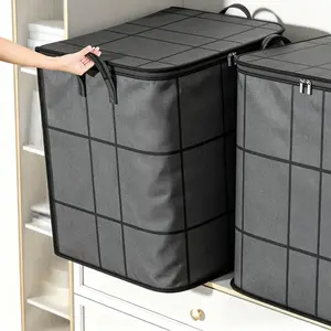 Large Capacity Storage Bag, Foldable Clothing Organizer, Multi-Purpose Storage Bag for Home Bedroom Dorm, Durable and Space-Saving Design