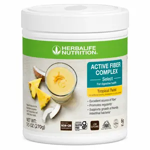 Herbalife Active Fiber Complex Select - Tropical Twist Flavor, Digestive Health & Nutrition Supplement
