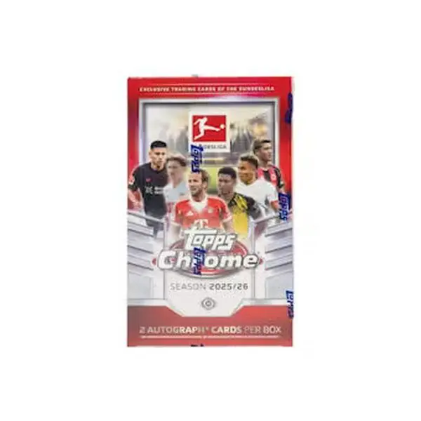 新品未開封 Topps Bundesliga Soccer 2BOX ボックス 2025/26 Topps Chrome Bundesliga Soccer Hobby Box - TikTok Shop