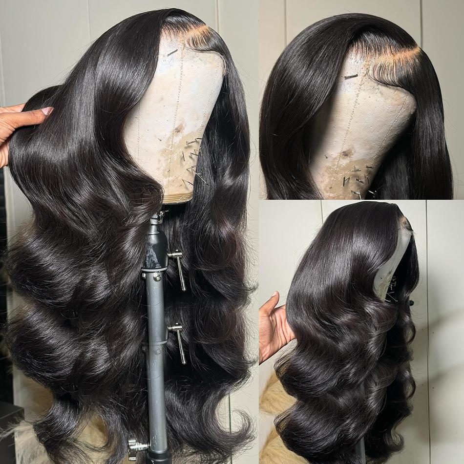 13x6 Lace Front Wigs Human Hair 180 Density Straight HD Lace Front Wigs Pre Plucked Straight 6x4 5x5 Glueless Human Hair 13x4 HD Frontal Human Hair Wig for Women