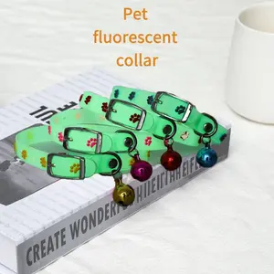 Glow-in-the-Dark Pet Collar – Light-Storing, No Charging, Night Safety & Anti-Lost