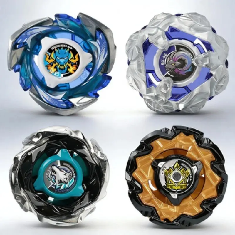 Takara Tomy 2026 New Metal Spinning Top Gyro Toy with Wheel, BX-46/CX-10/CX-11 Single Unit, Unisex Children's Sports Toy for Memory Training and Observation Development