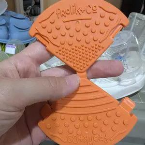 Frolik+Co Toothi Baby Teethers - 2 Pack BPA Free - 3+ Months - Dishwasher, Freezer, Sterilizer Safe - Infant Teething Relief - Perfect Baby Gift