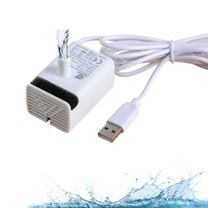 Cat Water Dispenser Replacement Pump, LED Light Power off Design, Ultra Quiet Filtered Pet Drinking Fountain Automatic Water Bowl Fits 2.2L/3.2L/4L Tanks