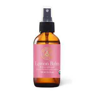 Organic Lemon Balm Hydrosol For Aromatherapy and Wellness Natural Therapeutic