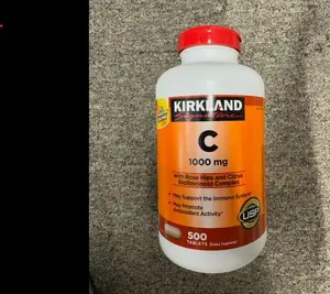 Kirkland Signature Vitamin C, 1000mg, 500 Tabs