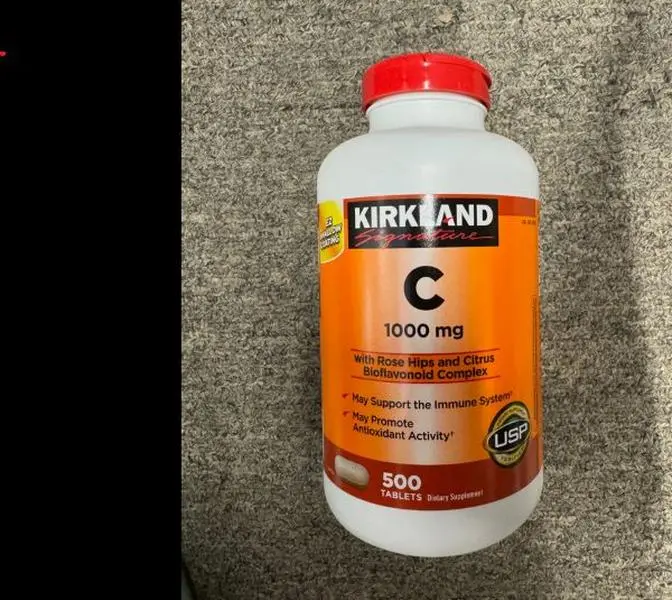 Kirkland Signature Vitamin C, 1000mg, 500 Tabs