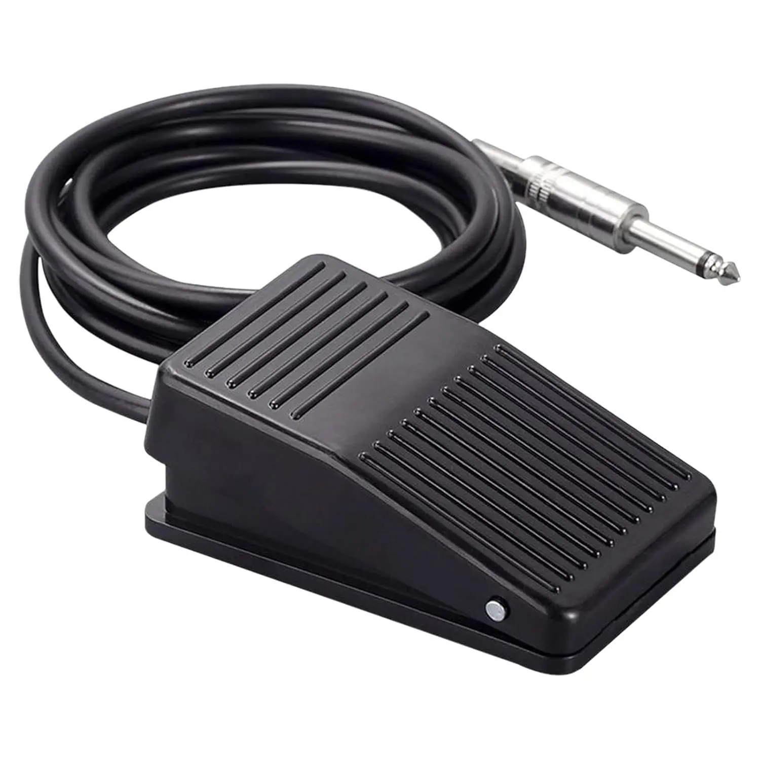 Foot Pedal Switch - Foot Pedal Control with 5'ft Clip Cord and Standard 1/4 Phono Plug for Power Supply