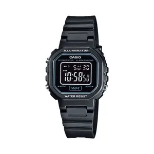 Casio Women’s Black Digital Resin Strap Watch - LA-20WH-1BDF