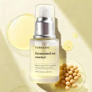 Bean Essence Serum - Exfoliating, Moisturizing, Fermented Bean Extract, Gentle Formula, Smooth Skin, Korean Glass Skin Skincare