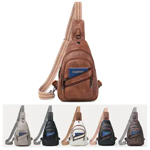 Leresas Versatile Crossbody Bags for Women Men, Vegan Leather Trending Purses Shoulder Bag, Chest Sling Bag for Travel Essentials Work, Fanny Pack Tote Bag Handbag Everyday Purse with Adjustable Strap, Gift for Her Mom Summervibes