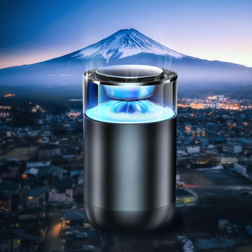 Multi-Application Smart Car Air Freshener, Rechargeable Car Essential Oil Diffuser with Ambient Light, Air Freshener Diffuser, Aromatherapy for Automo