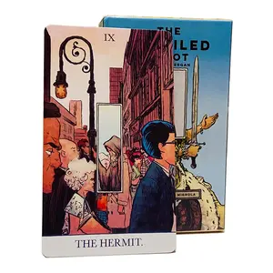 The Unveiled Tarot cards A 80 Deck English Fortune Telling Tarot Deck Family Party Leisure Table Game (with 2 Special Cards)