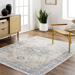 Lillian Traditional Area Rug, Machine Washable