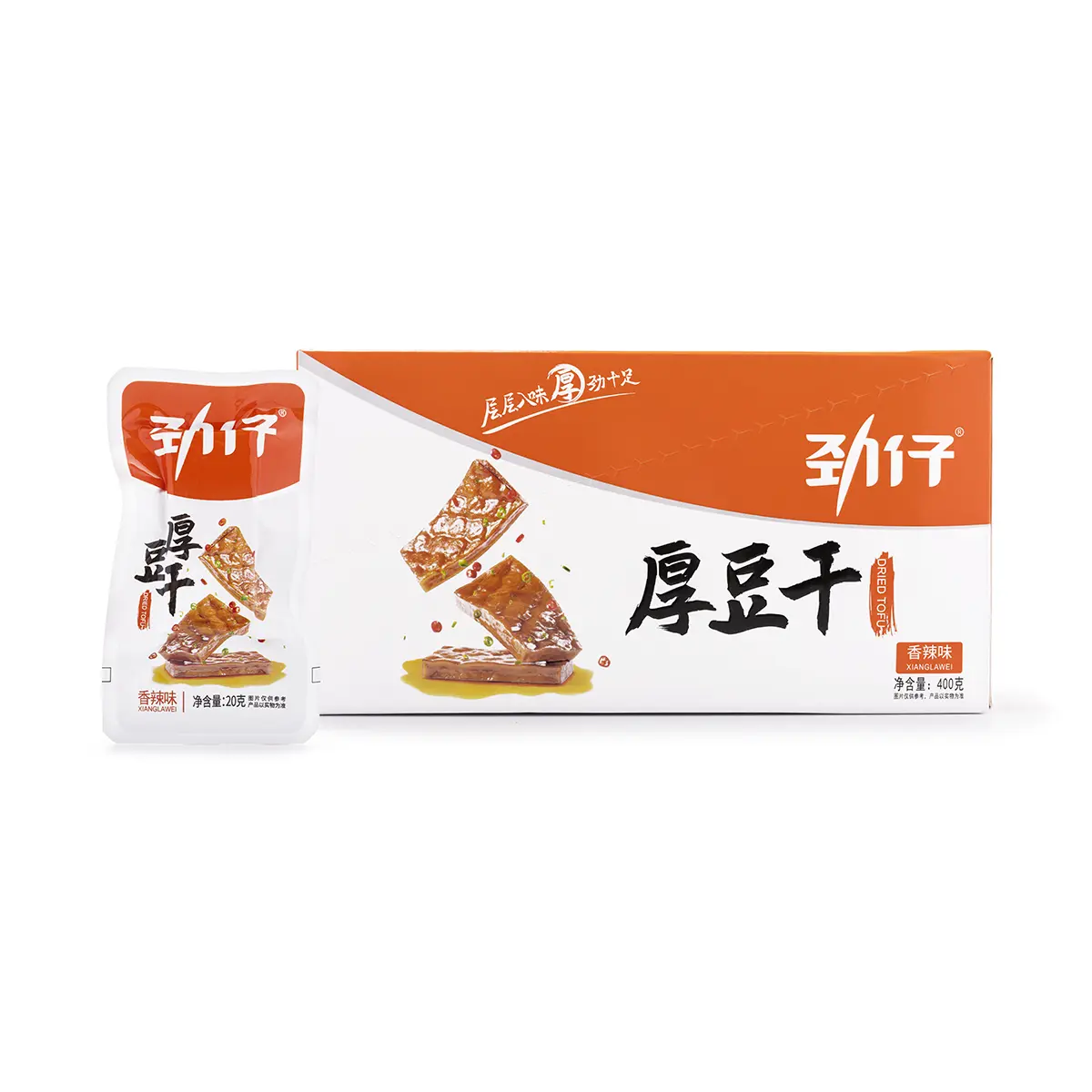 Jinzai Roasted Spicy Tofu 400 g Jinzai Roasted Spicy Tofu 400 g