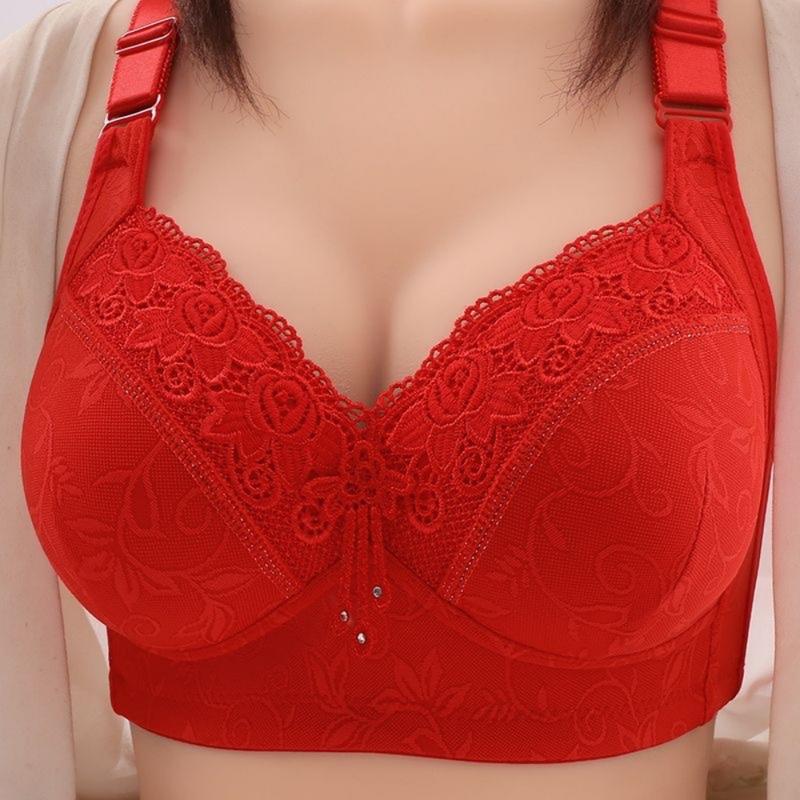 Women's Luxuriously Soft Contrast Lace Push Up Bra Adjustable Straps Breathable All-Day Comfort Underwear Flattering Fit Versatile Seasonless Lingerie Stylish Supportive Bralette 5 PCS Set