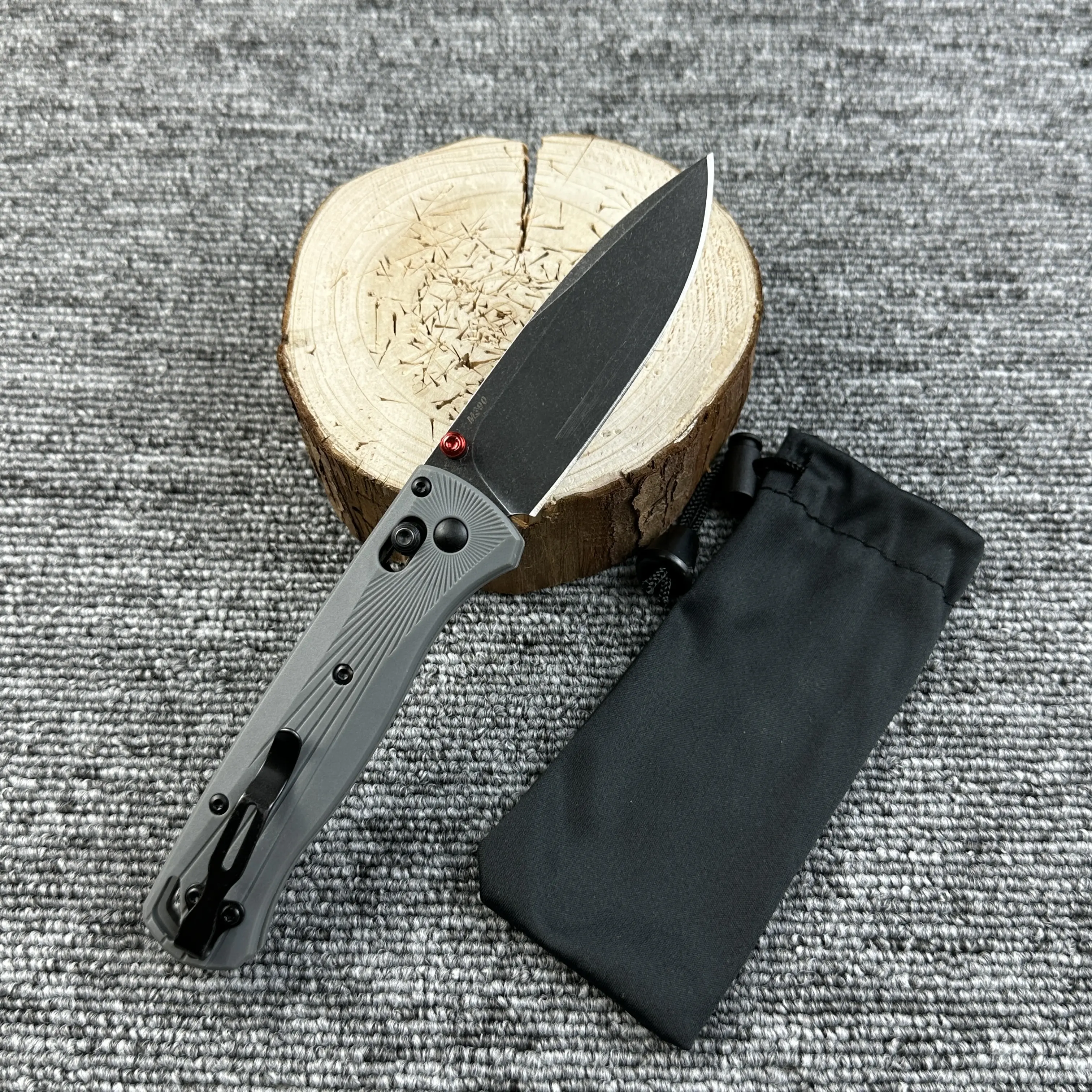 Gray Handle, Black Blade 