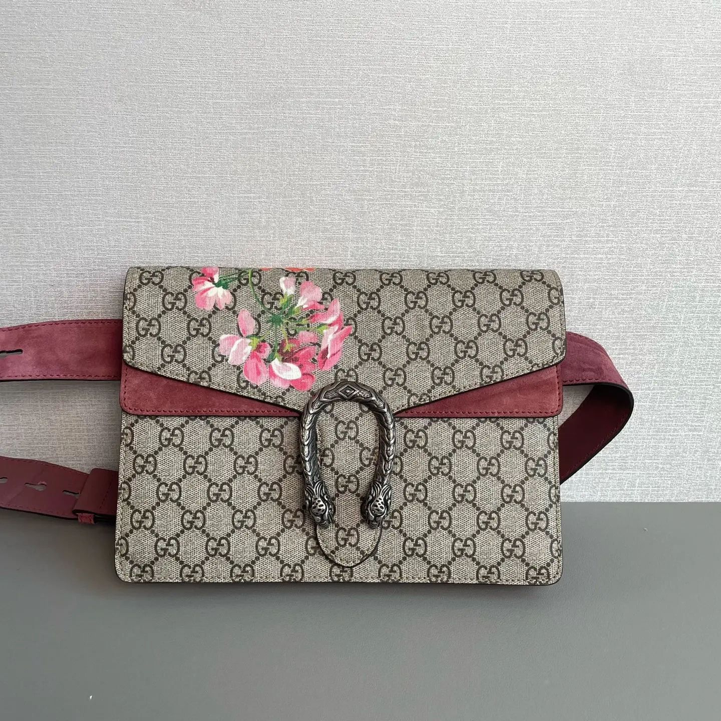 Pre-owned GUCCI Dionysus Floral Belt Bag