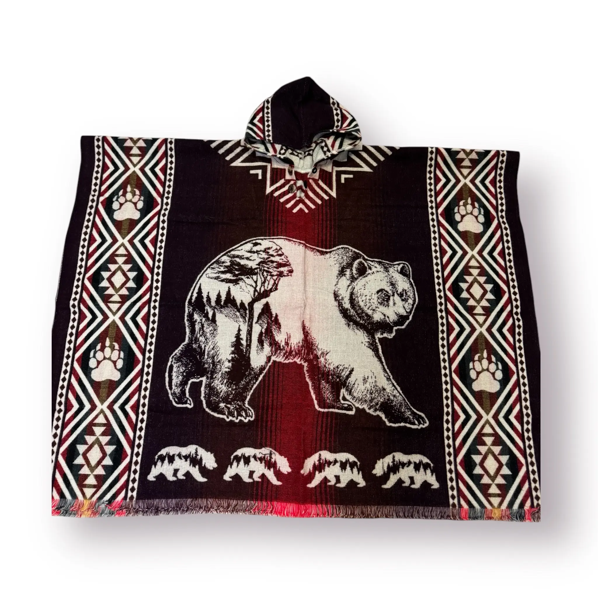 BEAR - Alpaca Wool Poncho