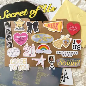 17pcs  Gracie Abrams Inspired Sticker Pack