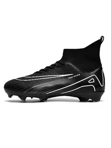 Men's New Football Cleats, Unisex Outdoor Sports Shoes, Anti-Slip Design, Comfortable Fit, Suitable for Soccer/badminton
