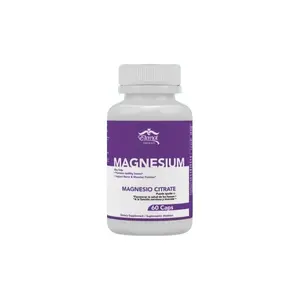 Eternal SB Magnesium - Edible Vitamin Supplement for Healthcare & Muscle Fitness - 60 Caps - No Calcium or Worldwide Cosmetics - Bathroom