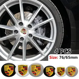 Porsche Car Center Hubcap, Wheel Cover Central Cap, Automotive Accessories for Porsche Models, High-Quality Replacement Part
