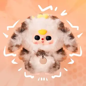QIQI-Cat And Dog Series Mystery Boxes Bag Pendant Bunny Plush Dolls Soft Collectibles Hidden Style 2 Hidden Probability:1/48