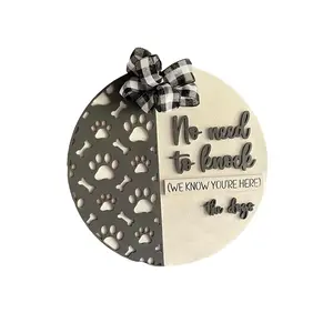 Dog Round Door Hanger