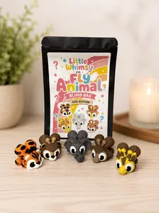 Zoo Animal Blind Bag Mystery Flexi Animal – 3D Printed Surprise Collectible
