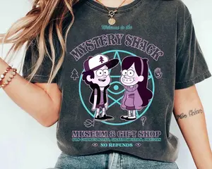 Gravity Falls Mystery Shack Retro 90s T Shirt/Sweatshirt/Hoodie, Family Trip, Magic Kingdom, Unisex Shirt, Cotton Shirt, Vintage Shirt, Crewneck Shirt, Streetwear, Oversized T-Shirt GOU