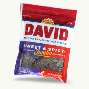 David Jumbo Sweet Spicy Sunflower Seeds 5.25oz