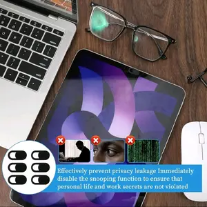 8 Camera Privacy Slide Covers - Effectively Prevent Privacy Leakage & Disable Snooping Function for Personal Life and Work Secrets