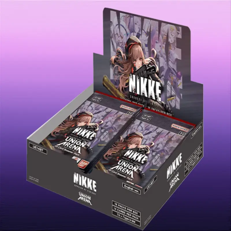 Union Arena Nikke: Goddess of Victory UE14BT Booster Box English Edition - 12 Cards per Pack, 16 Packs per Display, 16 Displays per Case - TikTok Shop Union Arena Nikke: Goddess of Victory UE14BT Booster Box English Edition - 12 Cards per Pack, 16 Packs per Display, 16 Displays per Case - TikTok Shop