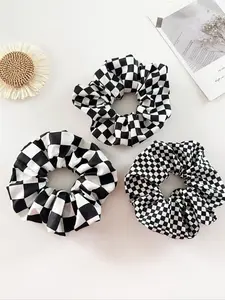 Women's Fashion Elegant Fabric Hair Accessories Set, Stylish Headbands, Clips & Scrunchie for Daily Wear, Perfect Gift Idea for Her