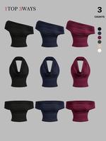 Black + Navy Blue + Burgundy