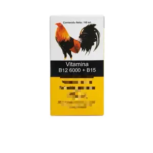 B12 + B15 6000 100ml for Roosters Econavet