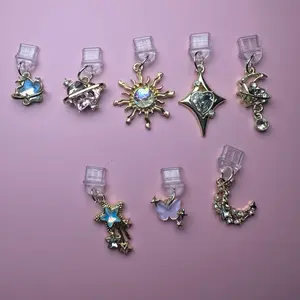 Celestial dust plug charms (msg us with connector type after order is placed)