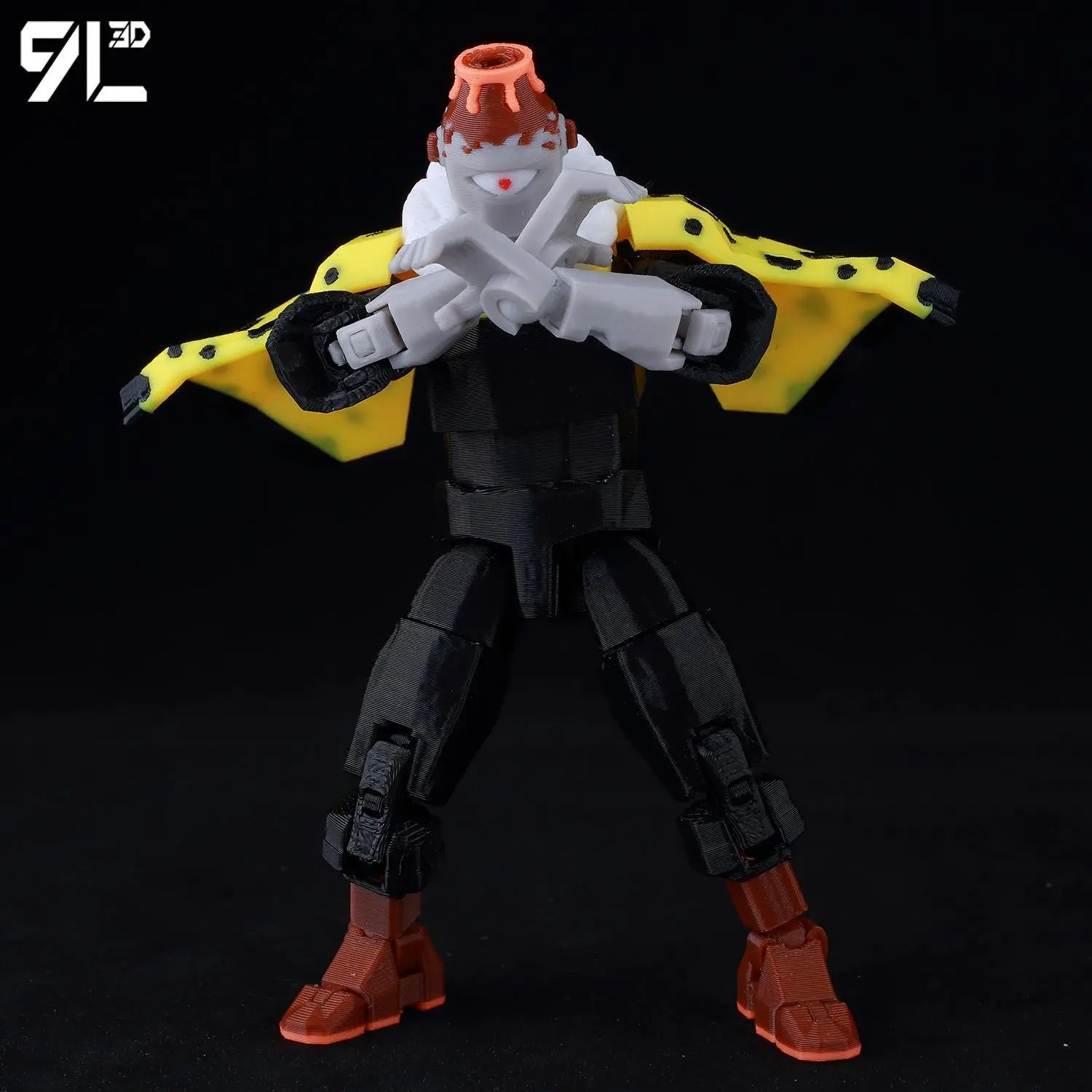9L3D Dummy13 Jujutsu Kaisen Jogo Anime Action Model LUCKY13 Flame