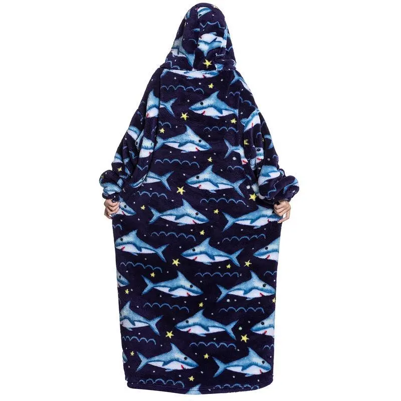 Christmas Gifts Oversized Cute Wearable Hoodie Blanket Nightgown Ultra Soft Sherpa Hooded Blankets Warm with Giant Pockets for Women Men Adults Christmas Gifts Oversized Cute Wearable Hoodie Blanket Nightgown Ultra Soft Sherpa Hooded Blankets Warm with Giant Pockets for Women Men Adults