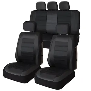 Premier Leatherette Seat Covers - Full Set - Black