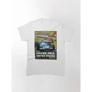 UNITED STATES GRAND PRIX: Watkins Glen Print Classic T-Shirt